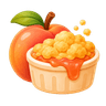 Peach cobbler